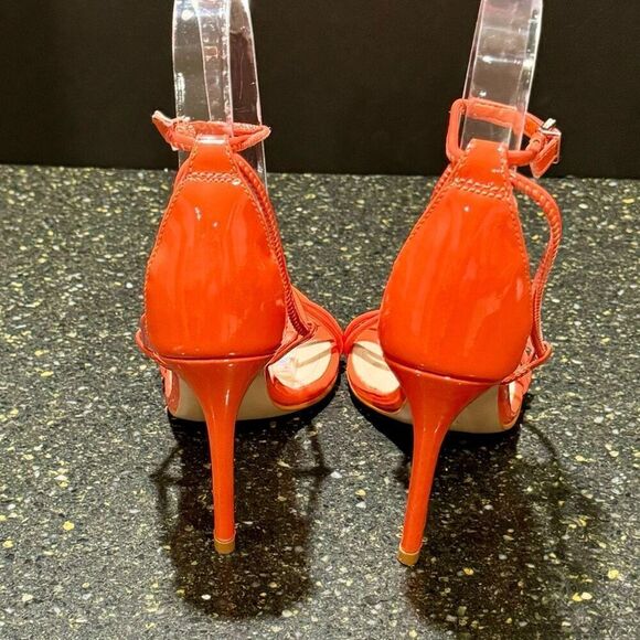 Shultz Orange Pamella Patent Leather Pumps. Size 7B. - Picture 5 of 12